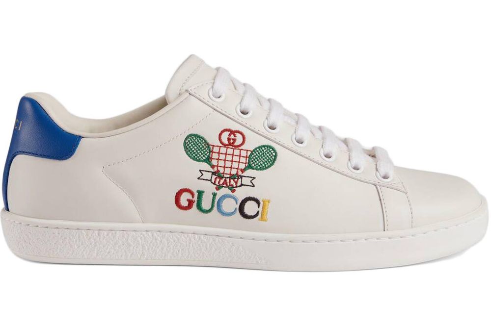 Adidasi Gucci Ace Tennis piele alba- calitate superioara 38 si 45