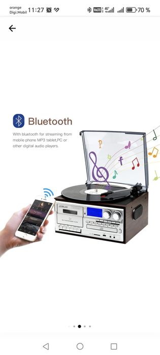 Vând pick up stereo 8 în 1