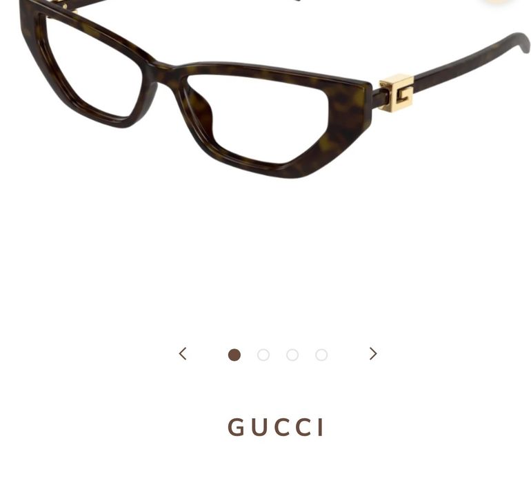 Диоптрична рамка Gucci, чисто нова
