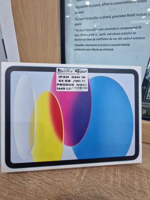 Ipad Gen 10 64 GB Produs Nou Cod 8718