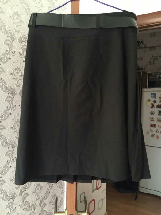 Школьная юбка черная