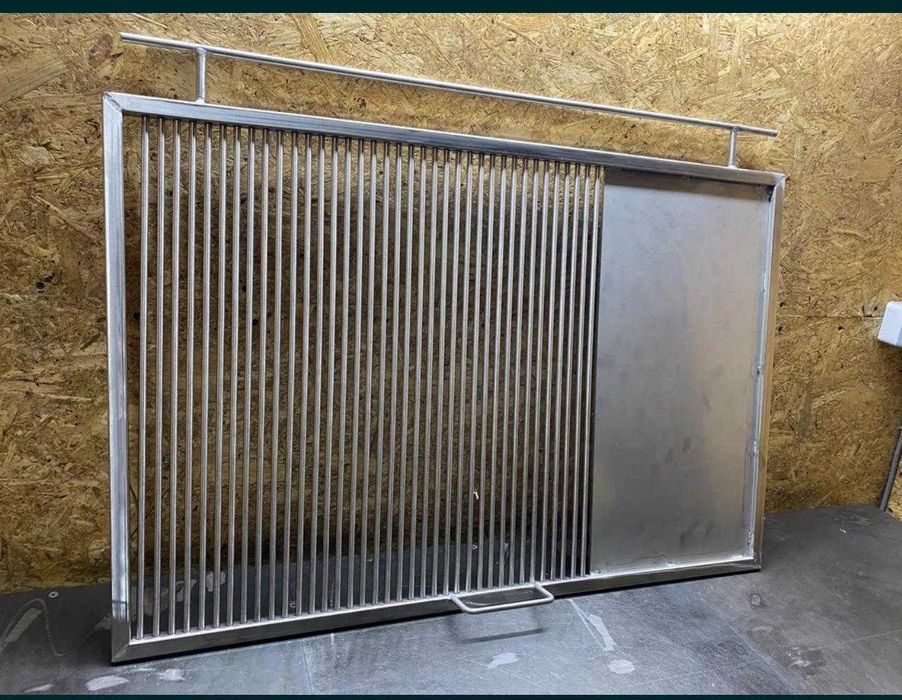 Gratar inox alimentar / gratar caramida