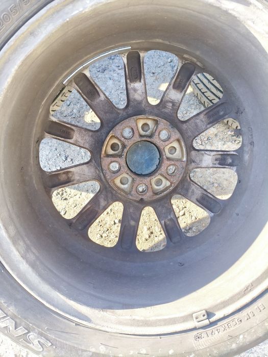 Диск Вольво с летней резиной