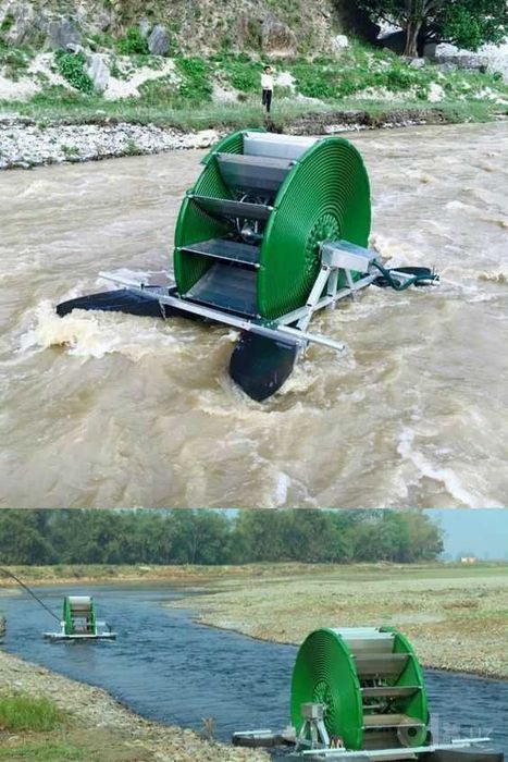 Почему платить за электричество, если рядом течет вода? МиниГЭС модуль