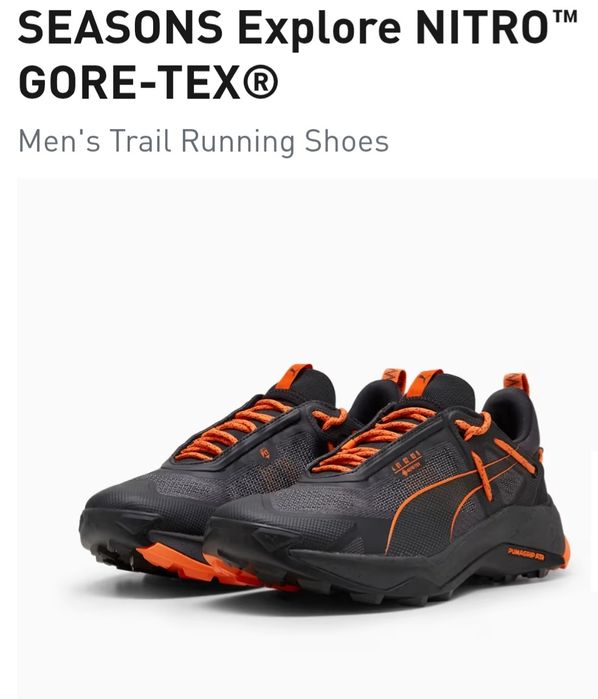 Мужские россовки PUMA Explore NITRO (GORE-TEX)