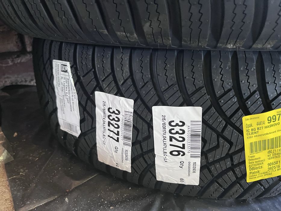 Гуми ВСЕСЕЗОННИ НОВИ Laufenn 215/60/17