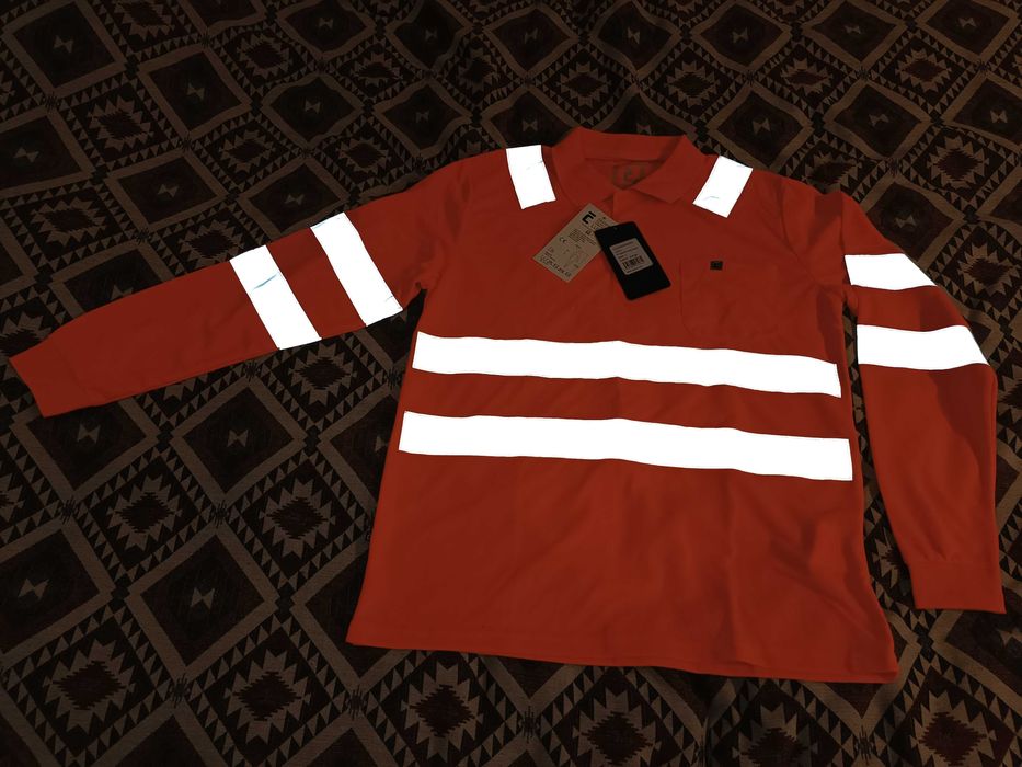 Bluza/tricou de vara LUGO reflectorizant mar L