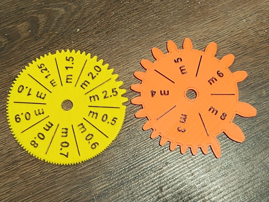 Lera pentru masurat modul roti dințate