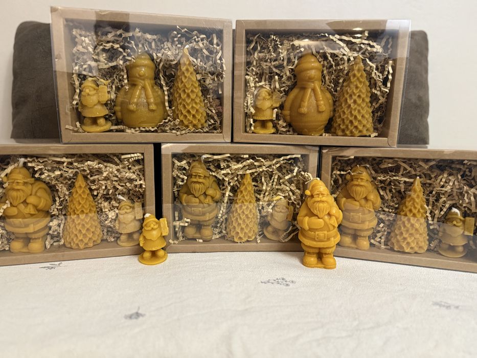 Свещи от чист пчелен восък