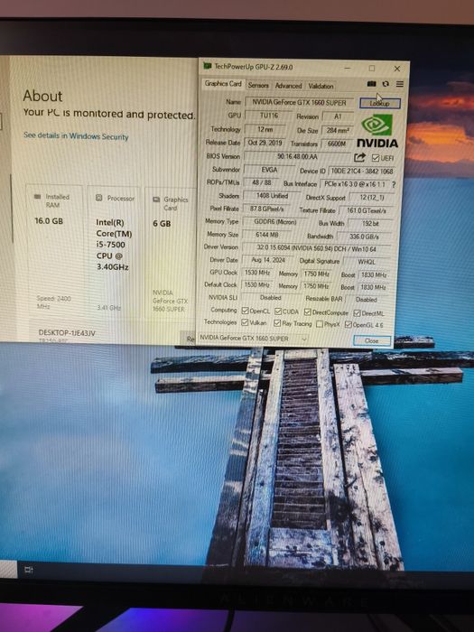 Vând PC i5 7500 + GTX 1660 Super