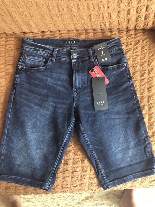 Шорты джинсовые