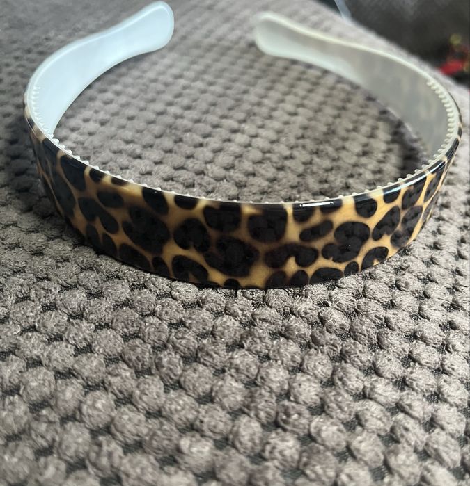 Диадема за коса с леопардов принт