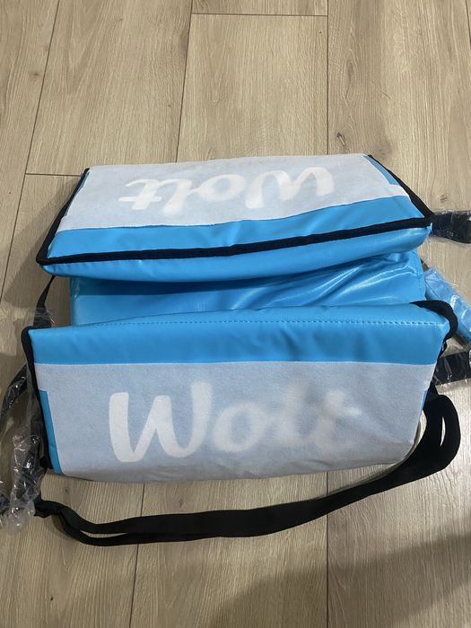 Geanta livrare mancare - WOLT  - produs nou