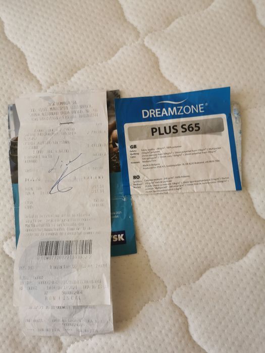 Saltea 140/200 DreamZone Jysk