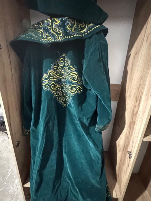 Новый шапан зелёный