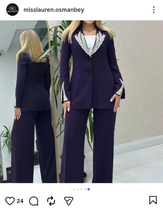 Новый вечерний костюм 42- размера Турция