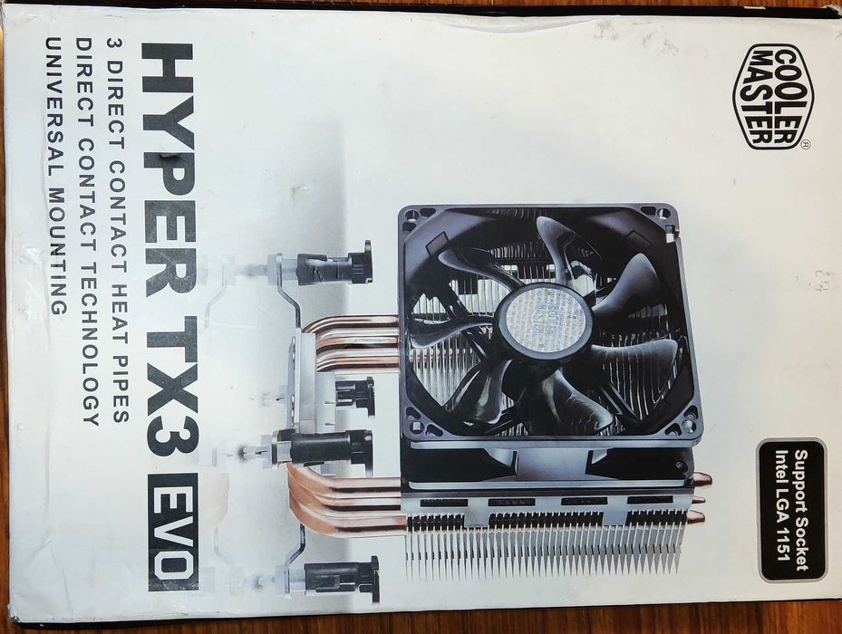 Cooler Procesor Cpu Cooler Master Hyper TX3 EVO AMD/Intel NOU Buzau