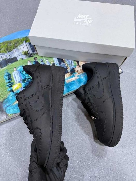 Nike Air Force 1 Black 07 (36-47 номер)