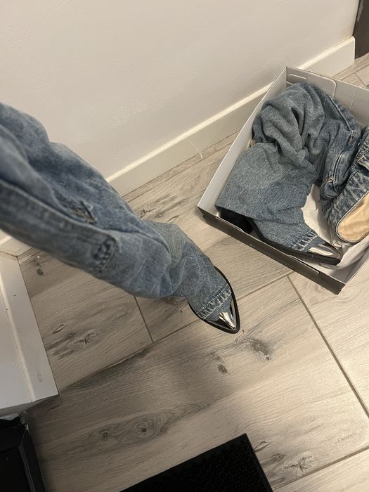 Cizme dama jeans celine