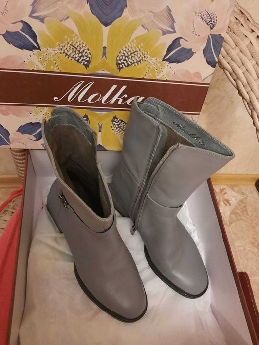 Серые сапоги осень