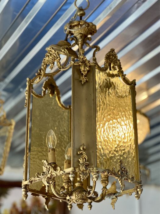 Lampă Bronz *** vintage / antic / vechi / retro ***