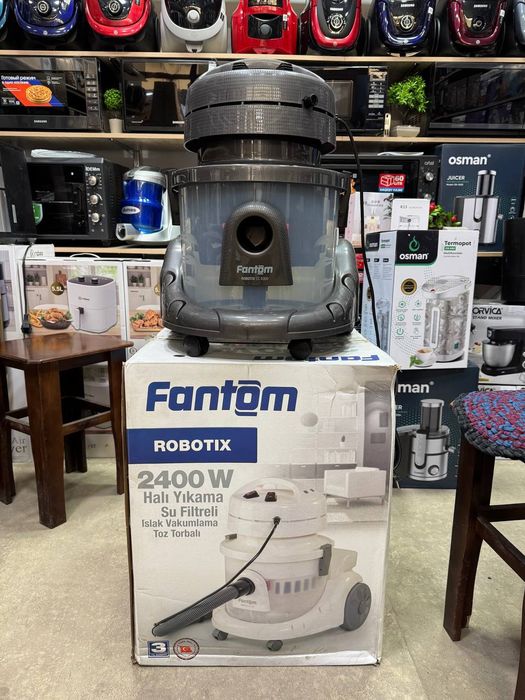 FANTOM Robotix cc 6300 Моющий пылесос Моющий пылесосы с водяным фильтр