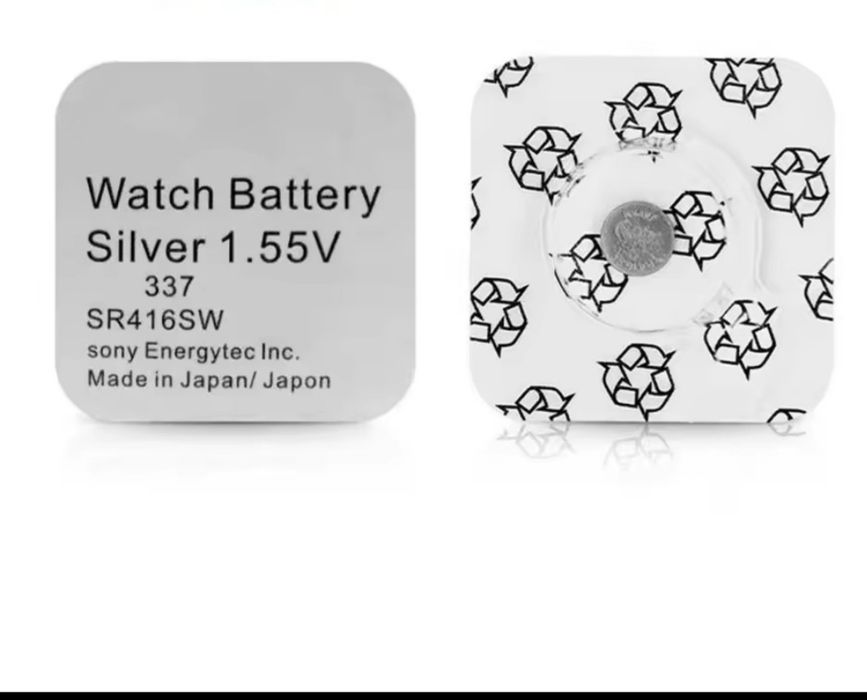 Baterii SONY 337 SR416SW 1,55V originale pt casti de copiat japoneze