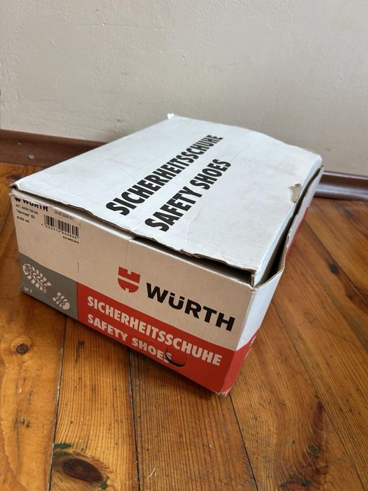 Защитни мъжки работни обувки Wurth, нови 46 номер