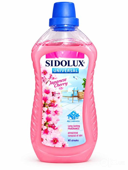 Средство для мытья пола Sidolux Сидолюкс Japanese Cherry 1 л