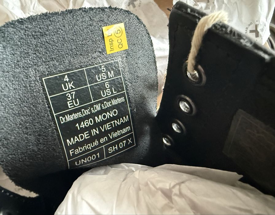 Dr. Martens 1460 Mono ОРИГИНАЛНИ дамски кубинки - 37/23,5см