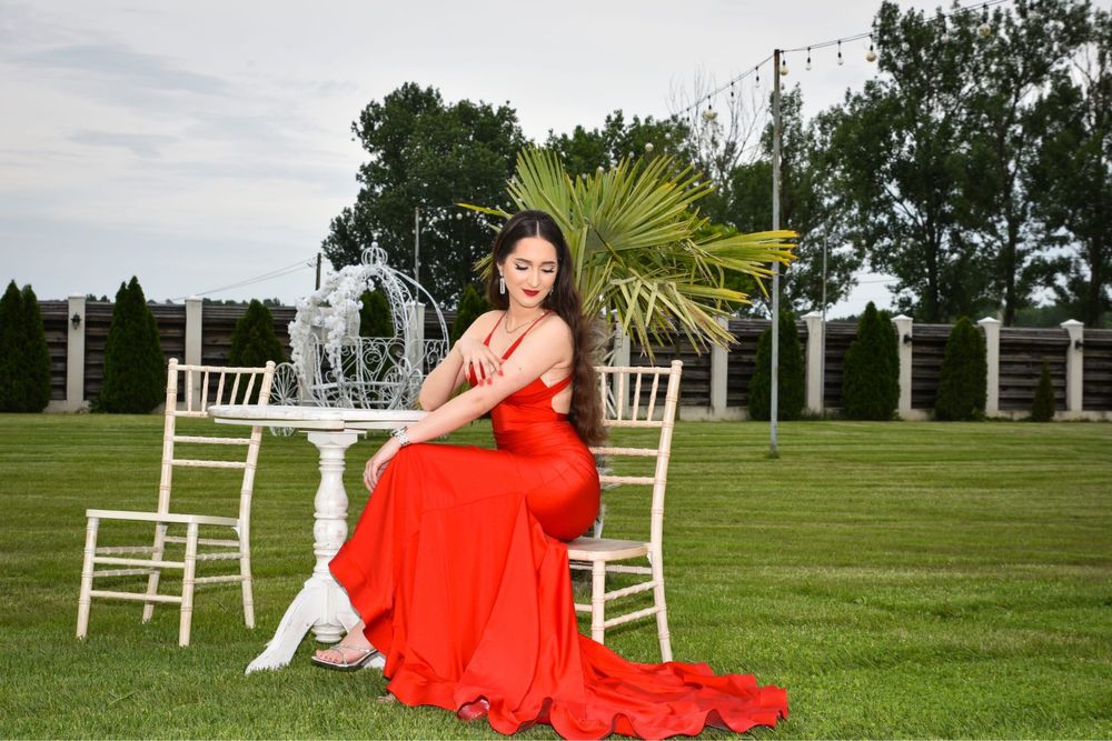 Rochie pe comanda, cu trena