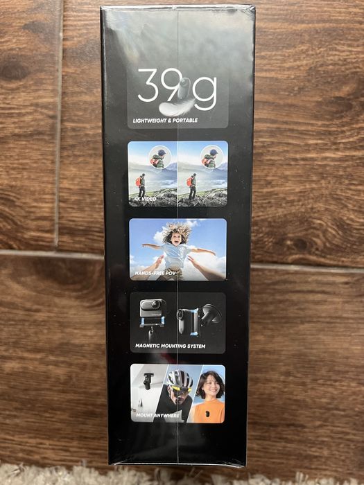 екшън камера Insta360 GO 3S 128GB (черен)