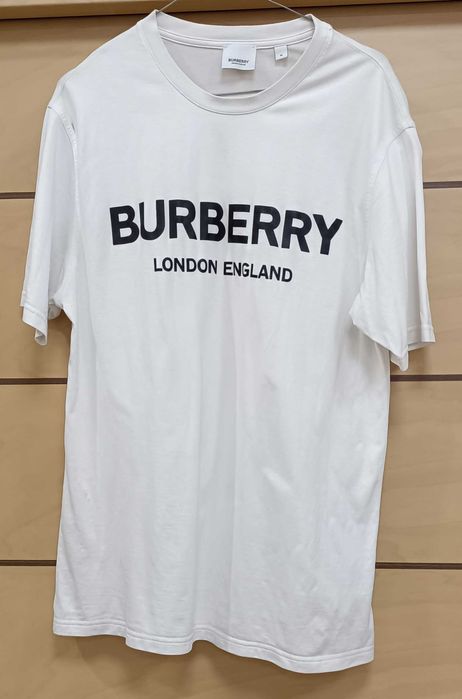 BurberryCotton Logo Printing Classic Short Sleeve