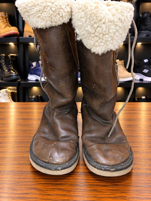 UGG Australia N 39 кожени високи ботуши