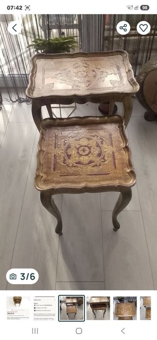 Vand masute in stil florentine