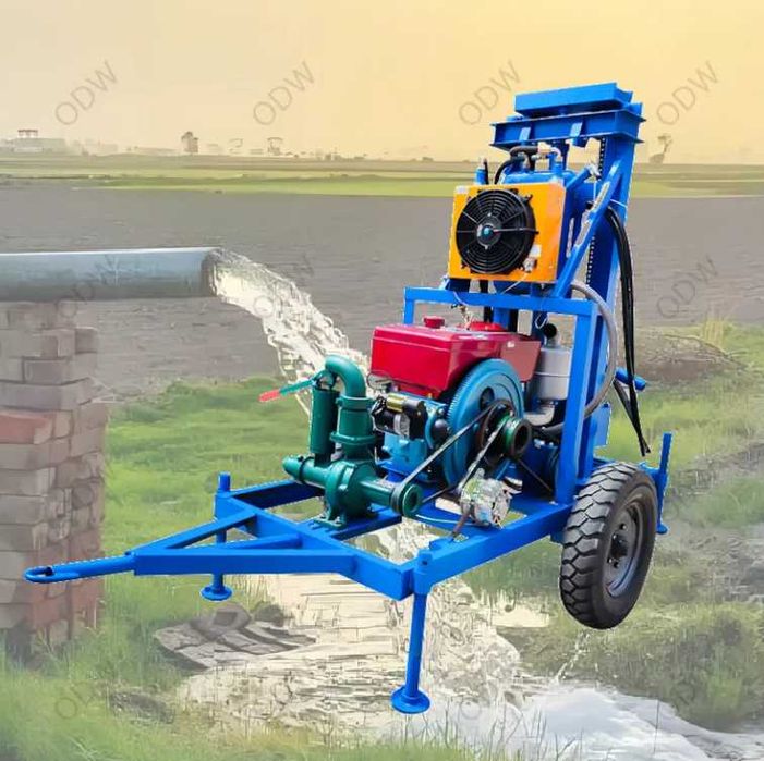 Masina de foraj,utilaj de foraj 100 metri de prajina 5 sape,factura