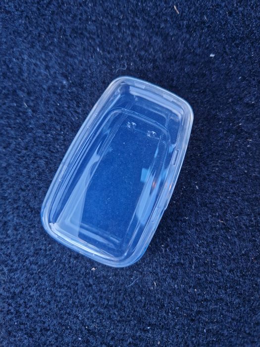 Husa cheie cartela Toyota Corolla husa silicon negru transparent