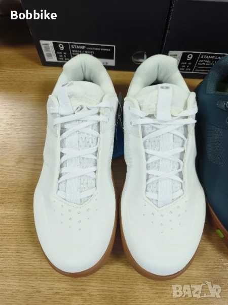 Вело Обувки Crankbrothers Stamp Lace White,Petrol/Lime,Grey/Blue 42,43