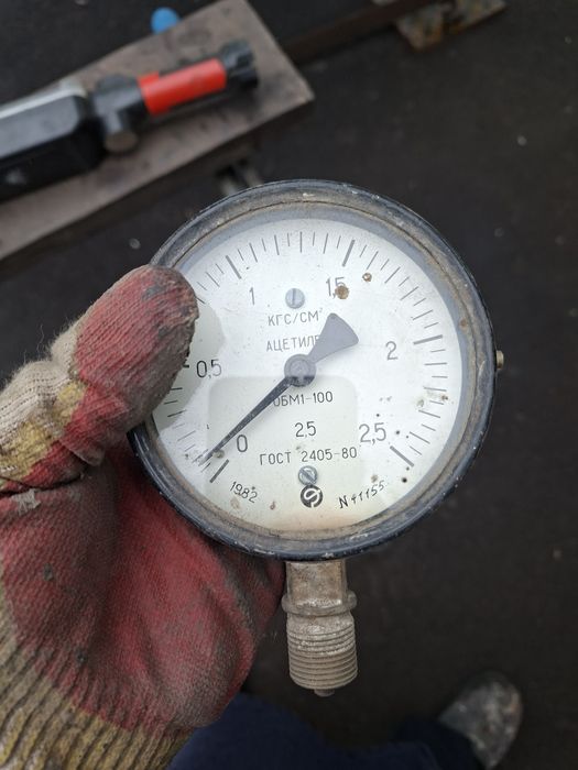 Манометр советский обм1-160