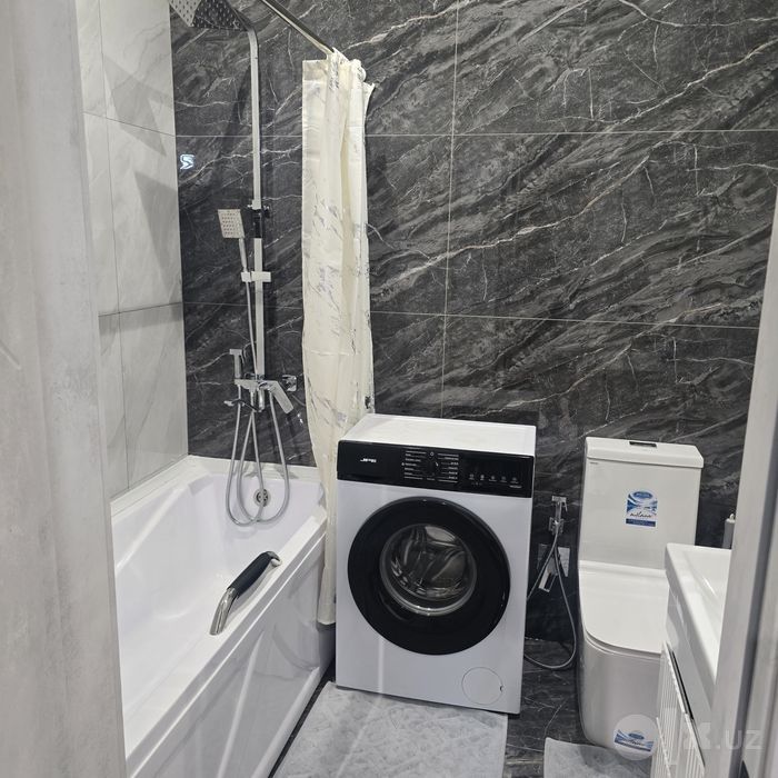 Аренда 1 ком. Евро квартира 45 м² Сергели Резиденс (МАШИНА БАЗАР)