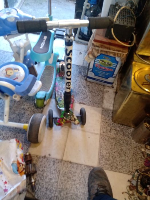 Детски комплект колело и тротинетки