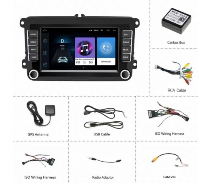 Мултимедия андроид VW Seat Skoda 64GB