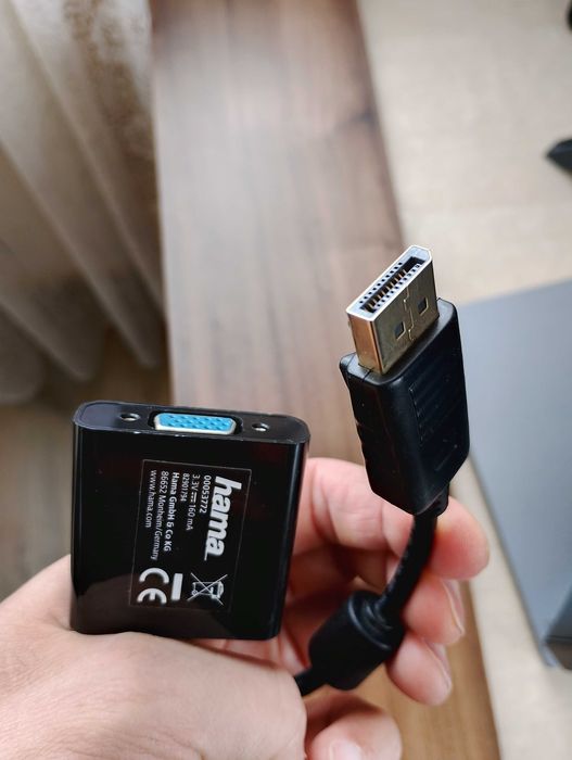 Адаптер HDMI към VGA + аудио (3.5 мм) - Hama