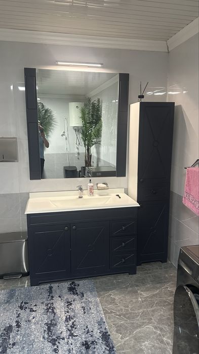 Раковина шкаф смеситель