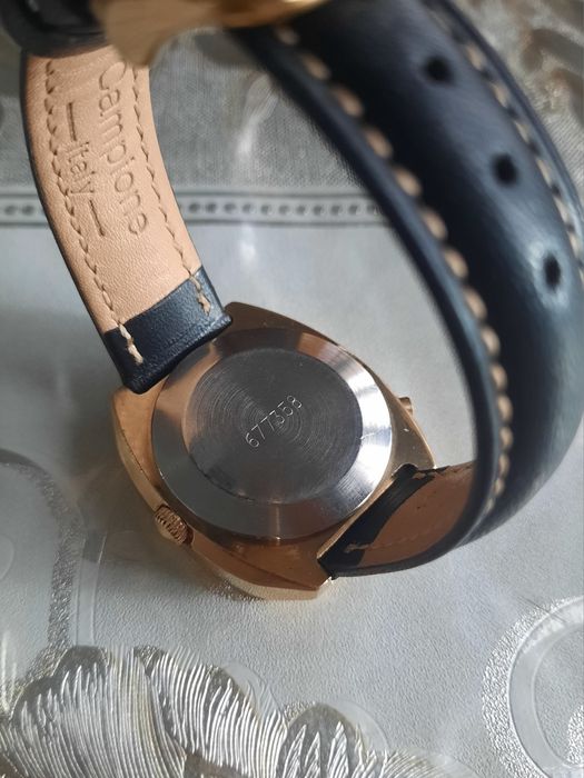 Позолоченные часы Полёт-Ау5