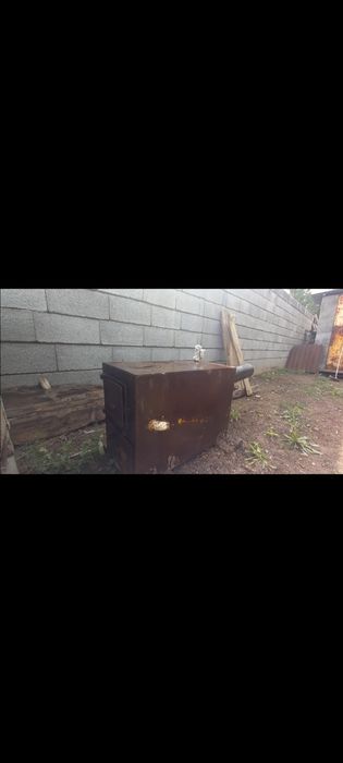 Печька на твердом топливе находится на мкр алгабас