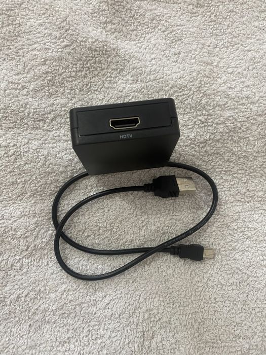 Adaptor nou HDMI la AV