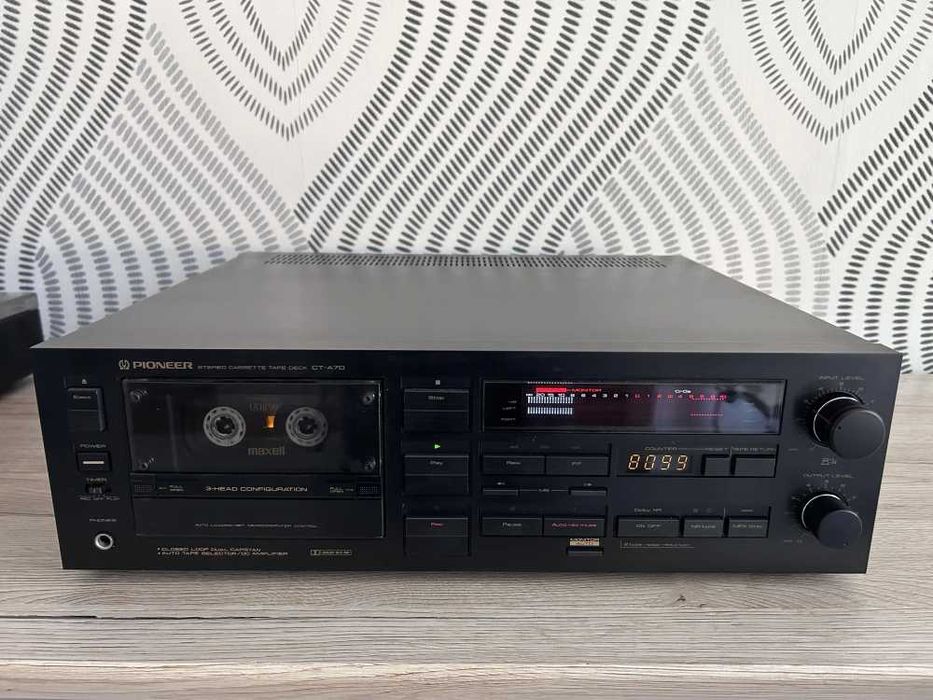 Pioneer CT-A7D (1986) Stereo Casetofon deck - incl. 4K Video demo