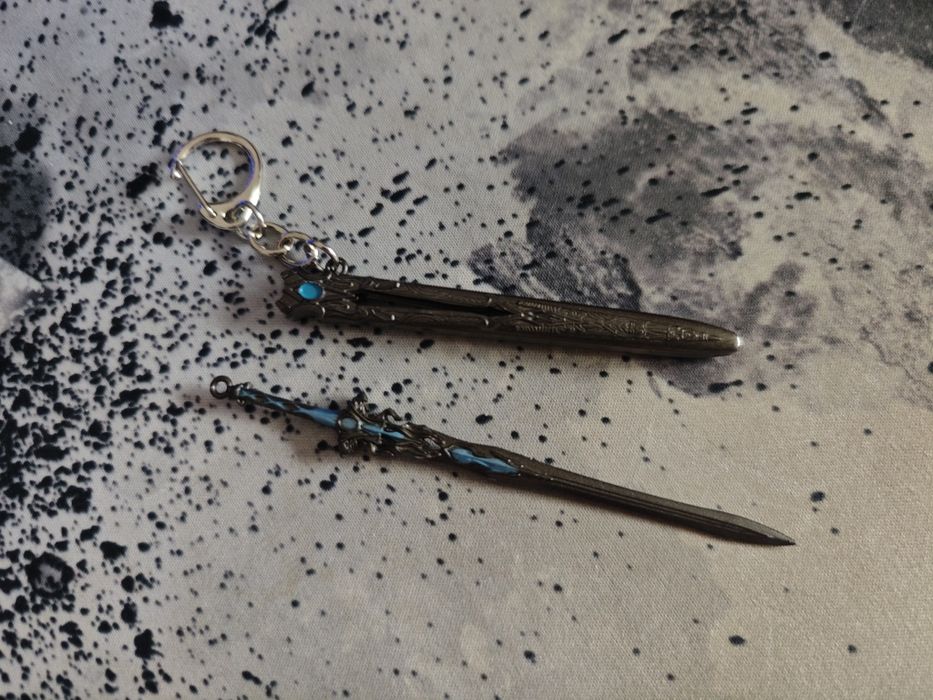 Комплект от 7 метални ключодържателя