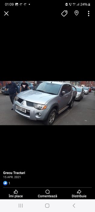 Dezmembrez Mitsubishi l200  2.5 diesel